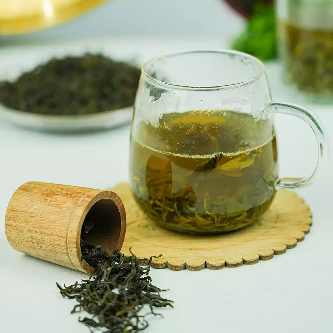 গ্রিন-টি (আস্ত পাতা) | Green tea (asto pata)